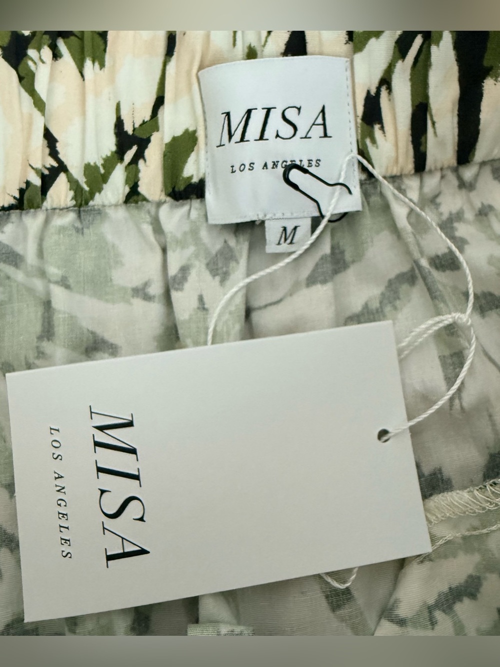 NEW MISA Los Angeles Itzel Skirt & Alina Top Cotton Abstract Floraburst Size S/M - Picture 14 of 16